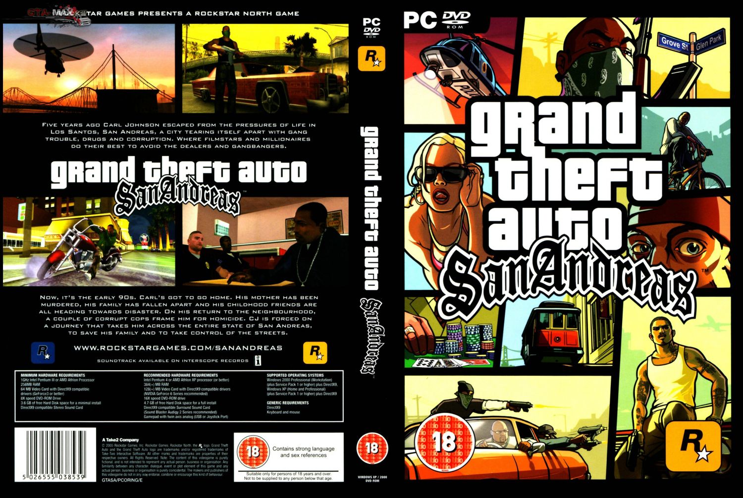 Скачать Grand Theft Auto San Andreas - Зомби Апокалипсис через торрент