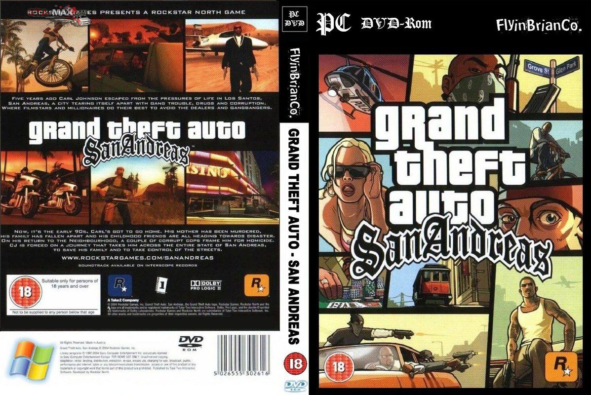 Скачать Grand Theft Auto San Andreas с Русскими машинами