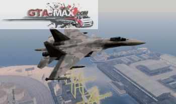Su-37 Terminator Russian AF Camo для GTA San Andreas