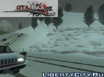 Мод на зима в Сан-Фиерро для GTA San Andreas
