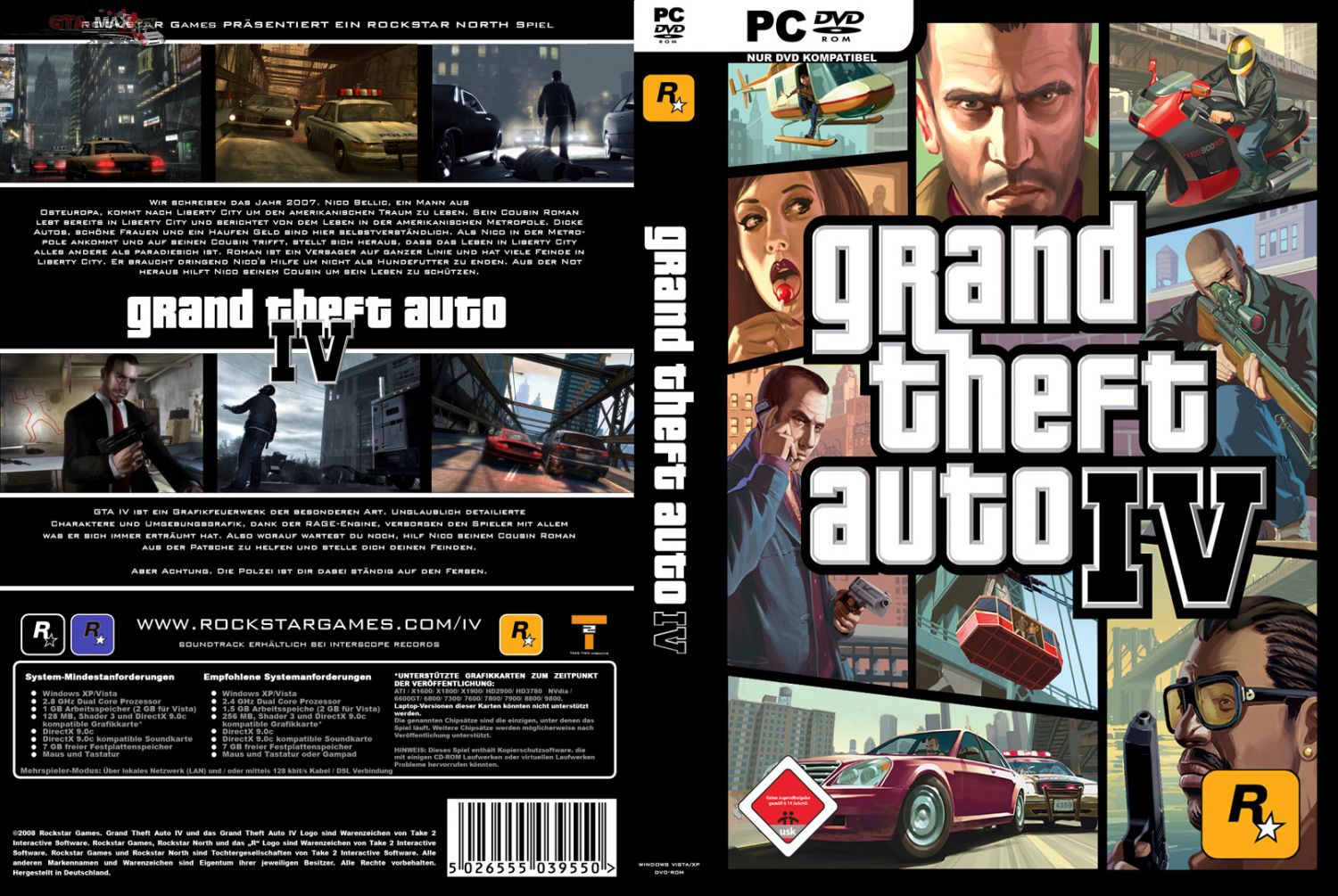 Скачать ГТА 4 / GTA 4 / Grand Theft Auto 4 (2008) (скачать через торрент)