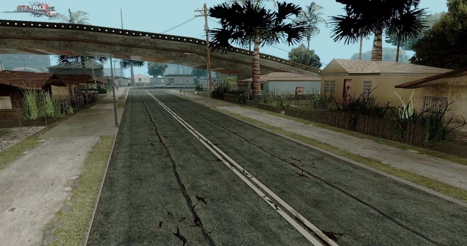 HQ Roads для GTA San Andreas