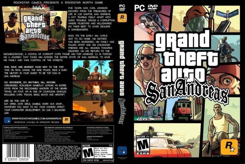 Скачать Grand Theft Auto: San Andreas - HRT Pack 1.3 (2014) через торрент