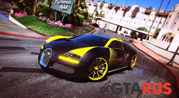 Bugatti Veyron для GTA 5