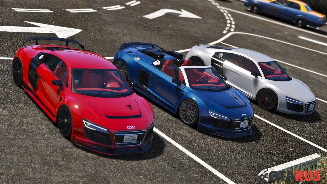 Audi R8 V10 для GTA 5