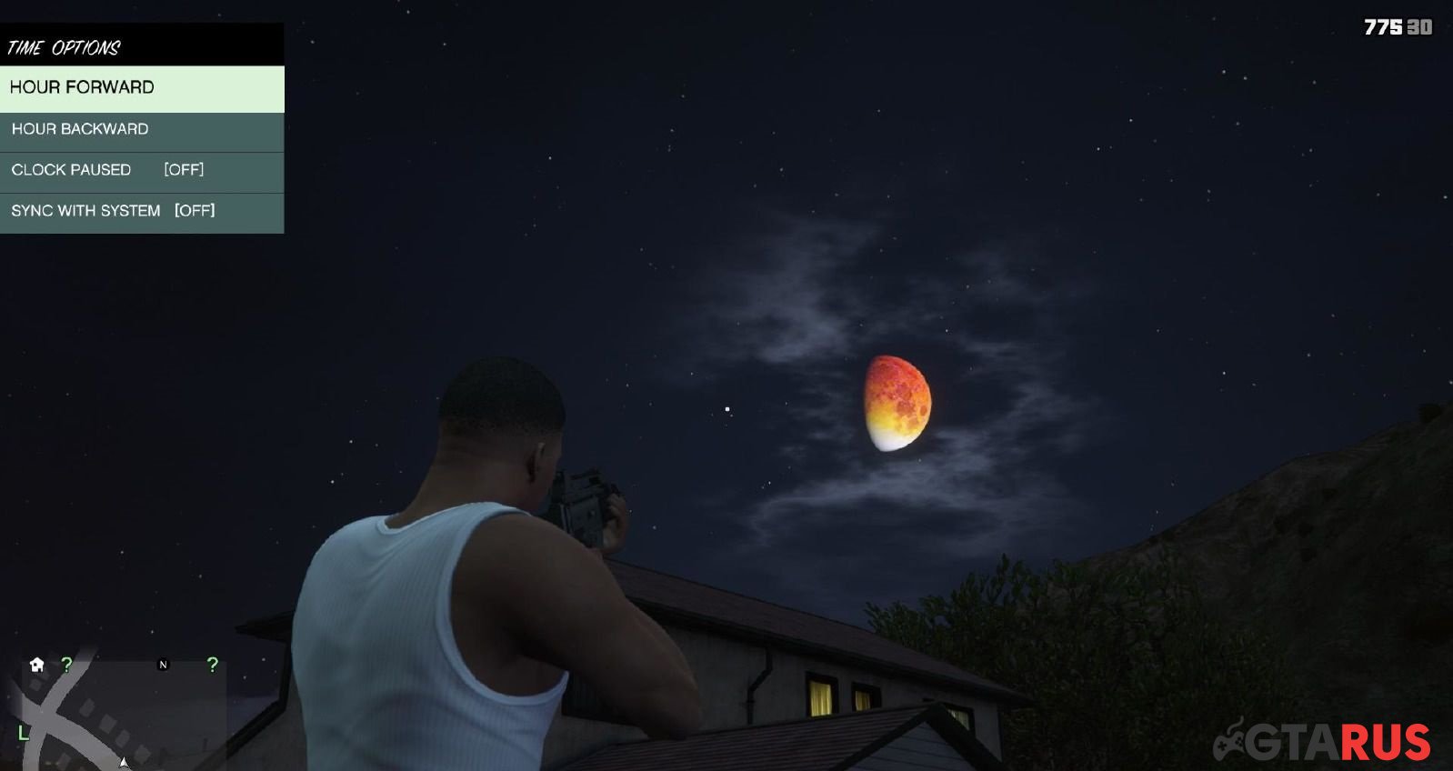 Кровавая луна для GTA 5