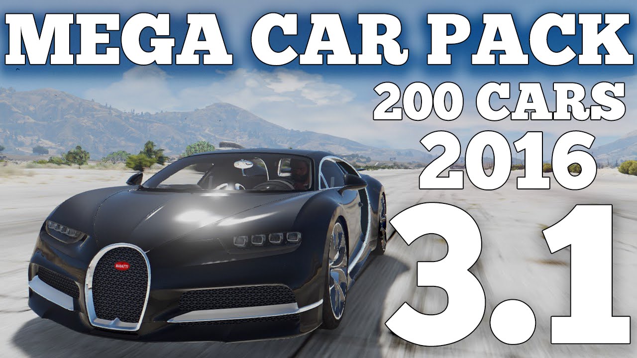 Мод замена всех автомобилей в GTA 5 (Car Pack)