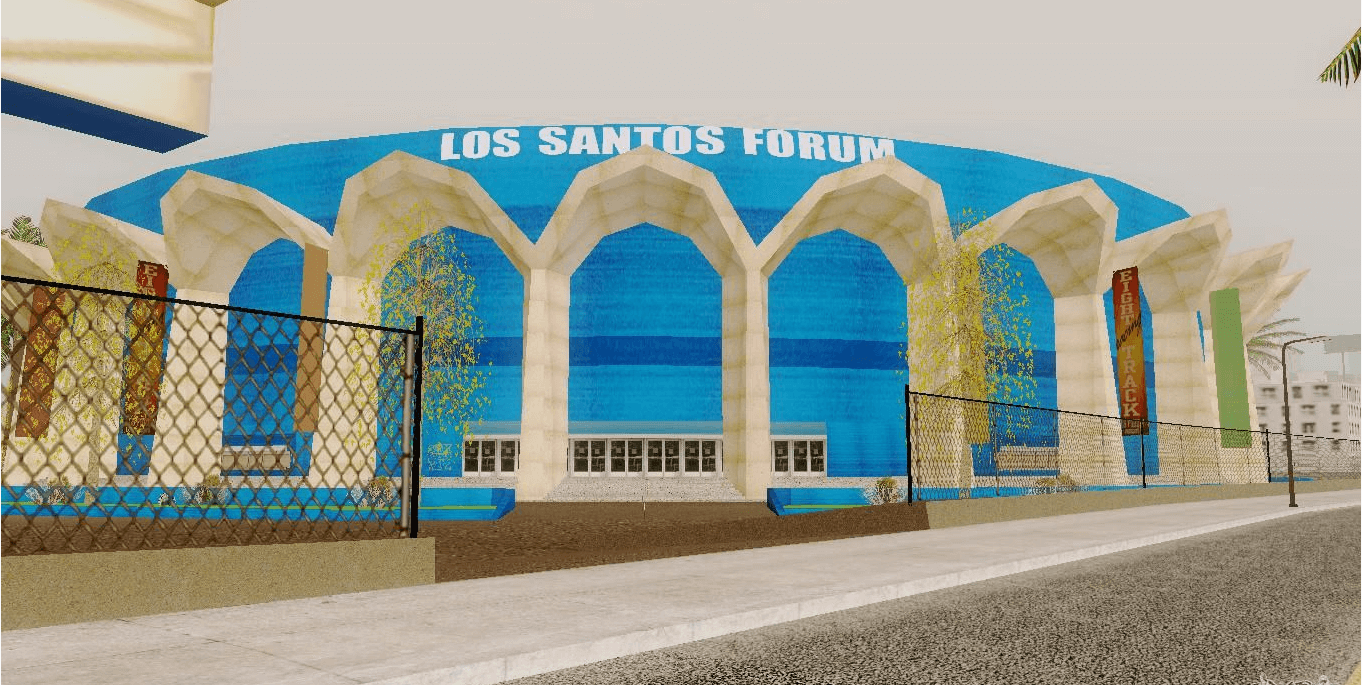 Новые текстуры стадиона в Лос-Сантосе