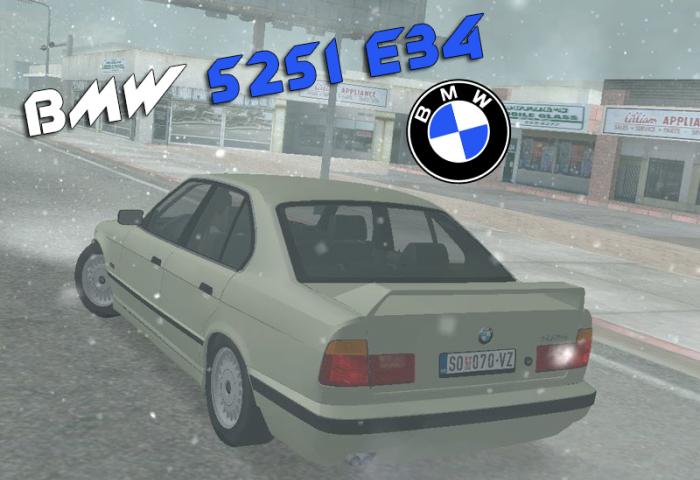 BMW 525i e34 for GTA San Andreas