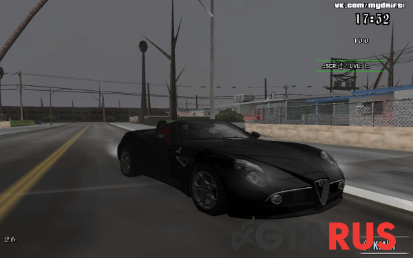 Alfa Romeo 8C Spider	 для GTA San Andreas