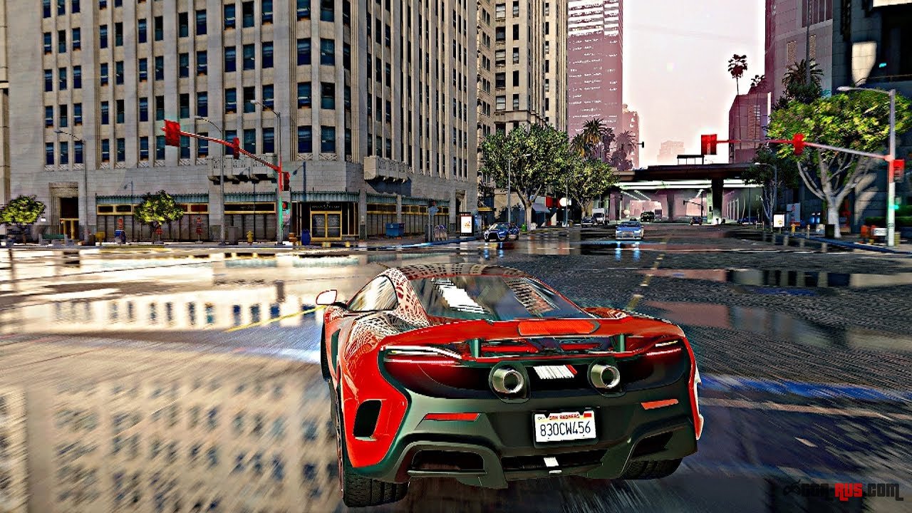 Новая фотореалистичная графика в GTA V