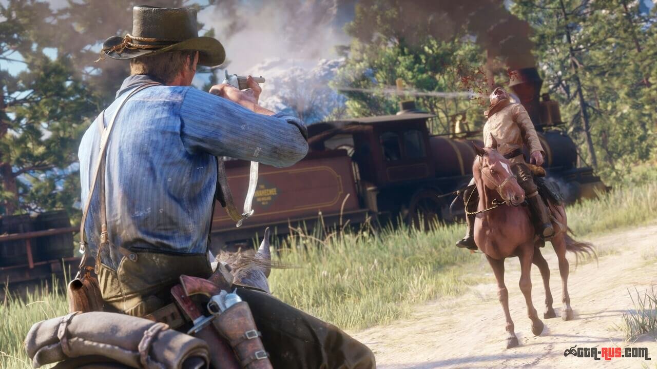 Немного подробностей об оружии в Red Dead Redemption 2