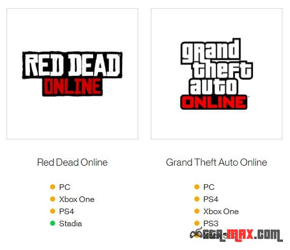 Статус серверов GTA Online и Red Dead Online