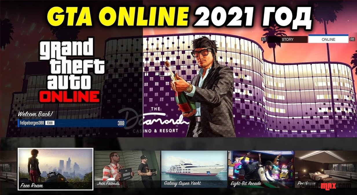 Что ждёт GTA Online в 2021 году, новость о будущих обновлениях игры.